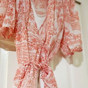 French Country Calvin Klein Print Dress